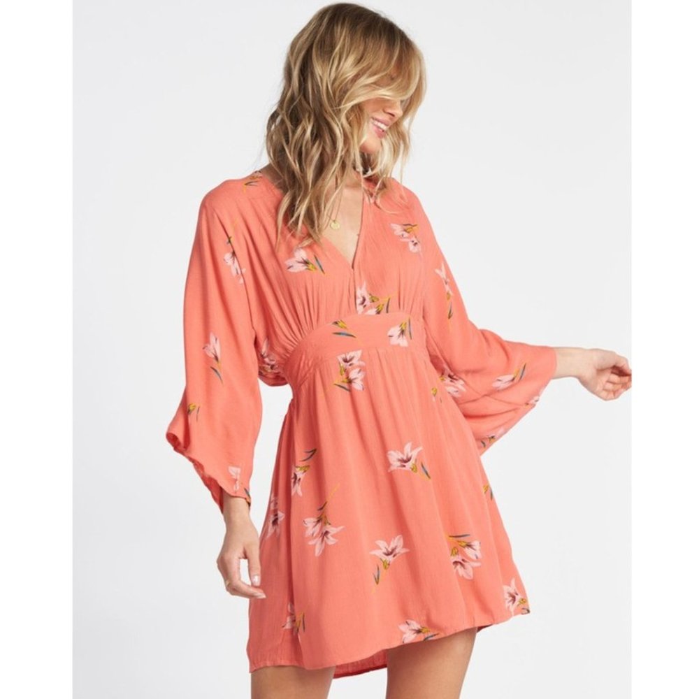 Billabong Take the Plunge Mini Dress